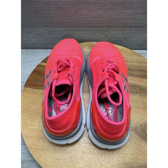 Under Armour Speedform Apollo 2 Shoes Pink Gray Running Sneakers Women’s 6 - Picture 6 of 11